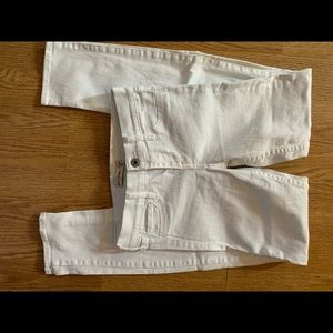 Abercrombie girls 16 slim girls white jeans